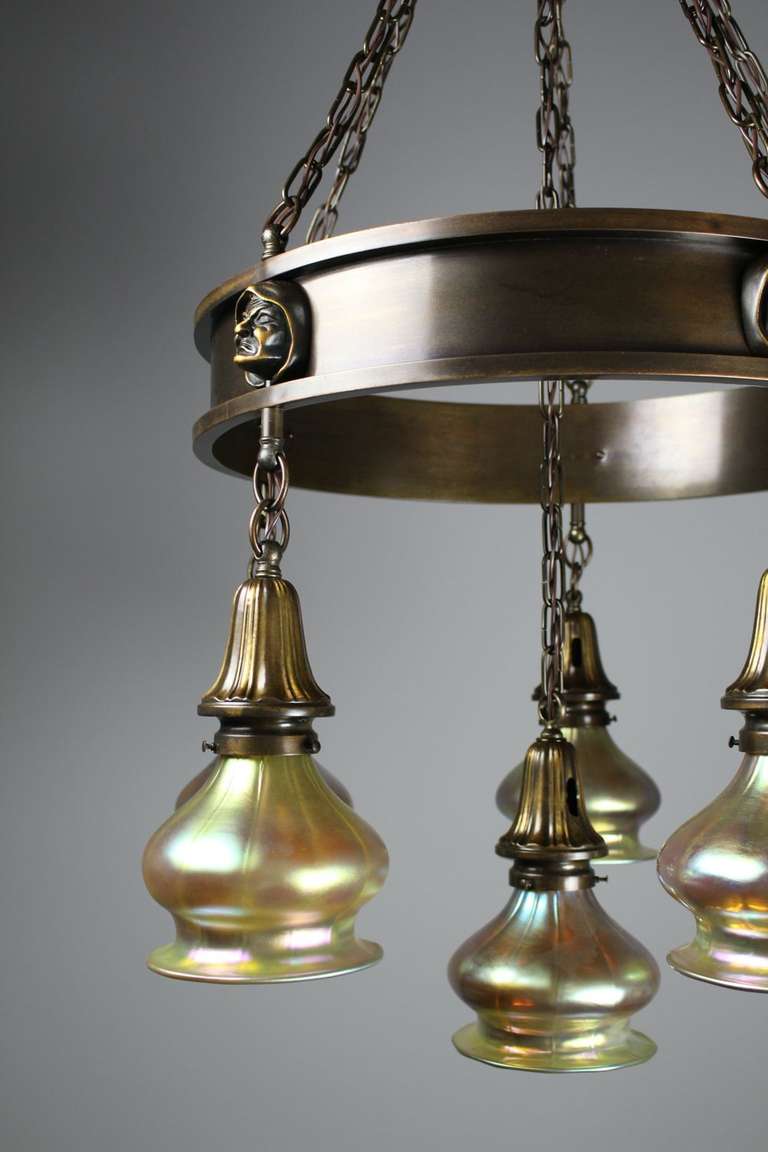 20th Century Arts & Crafts Ring Fixture For Sale