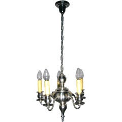 Silver Plated Colonial Fixture