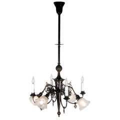Transitional Gas/Electric Fixture