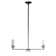 2-Light Gas Pendant Fixture