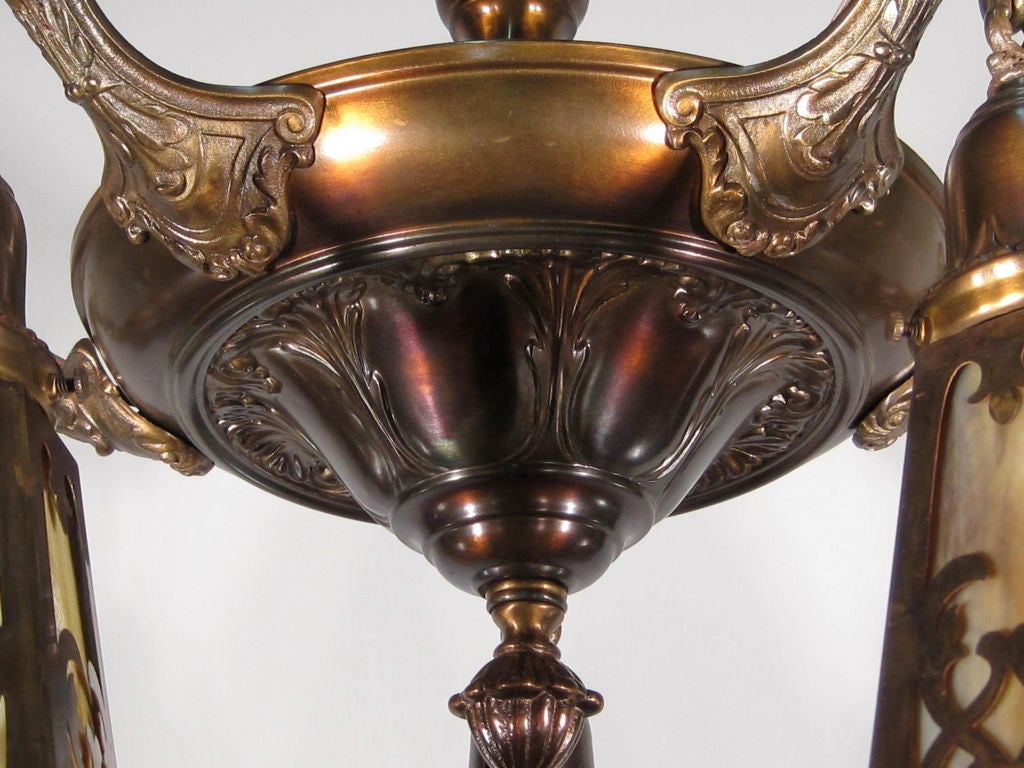 20th Century 5-Arm 'After Sunset' Pan Fixture