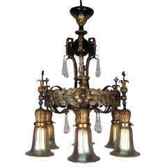 6-Arm Spanish Colonial Fixture