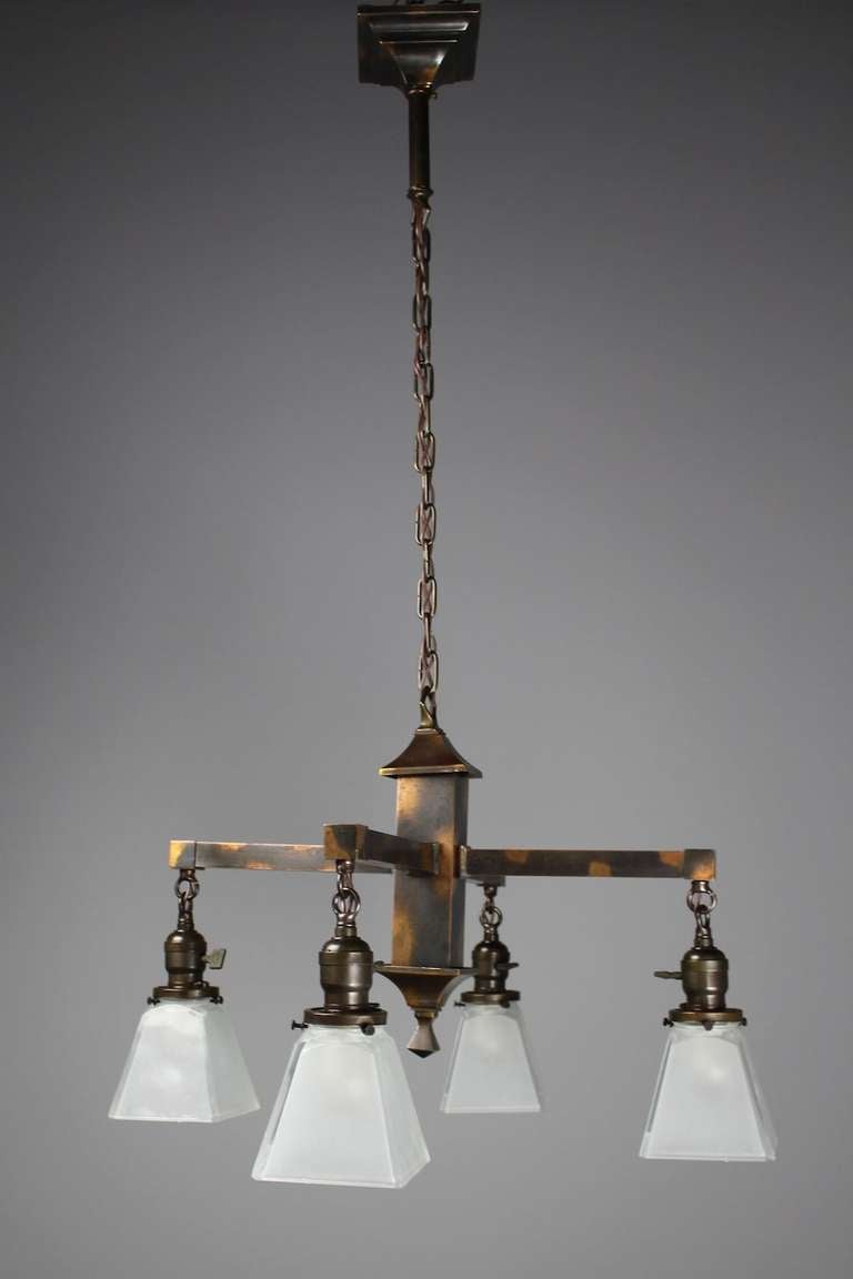 20th Century Mission Style Fixture with 