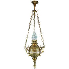 Brass Sanctuary Pendant Fixture