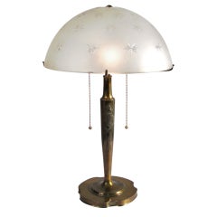 1365: PAIRPOINT, Table lamp, planter base and Vienna shade < Early 20th C.  Design, 18 May 2019 < Auctions
