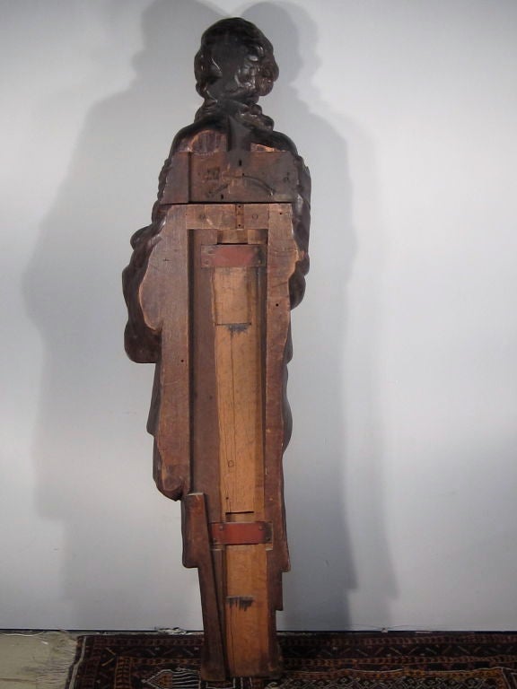 SAMUEL ROBB Carved Female Figure For Sale 4