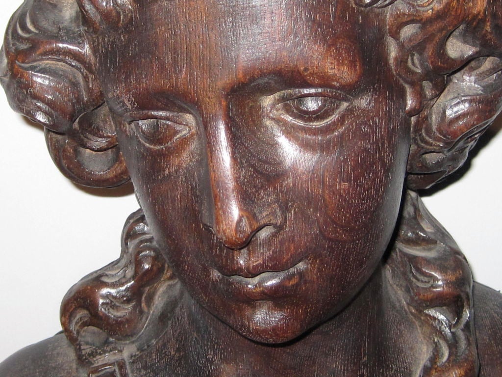 SAMUEL ROBB Carved Female Figure For Sale 2