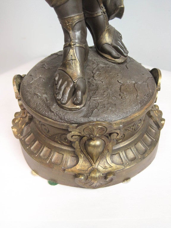 19th Century Mitchell, Vance & Co. Lady Newel Post