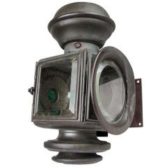 Converted Gas Carriage Lamp