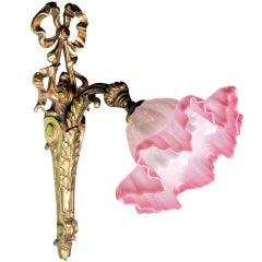 Antique English Electric Sconce