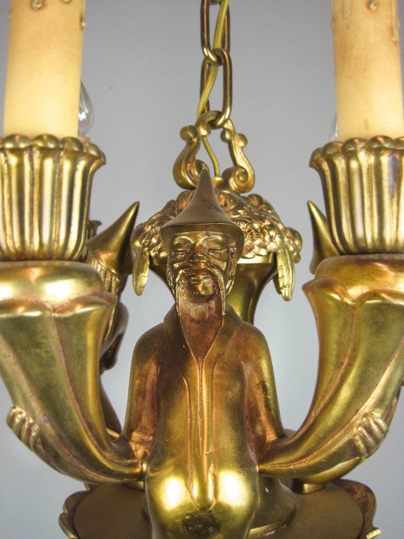 Figural Drop Fixture (6-Light)