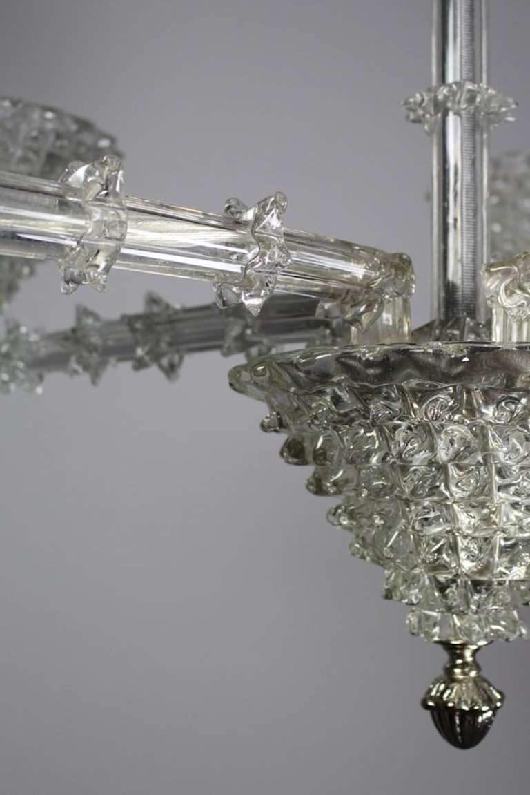 Murano Glass Chandelier For Sale 1