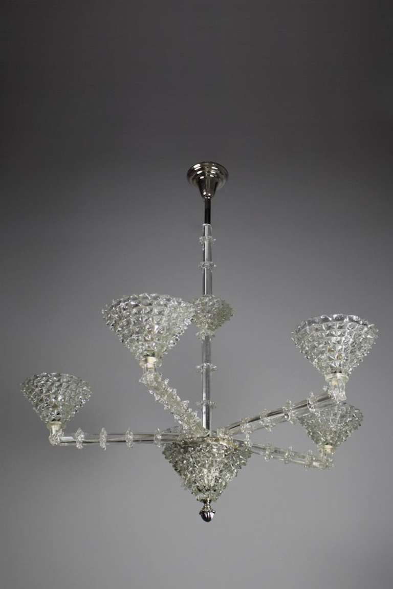 Murano Glass Chandelier For Sale 2