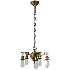 Used Colonial Revival Bare-Bulb Fixture