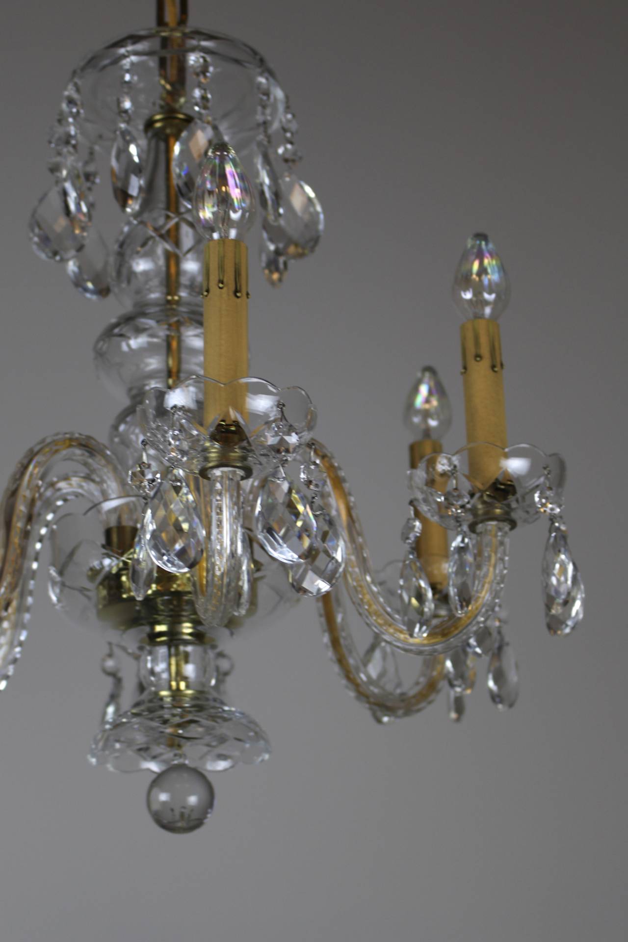 Louis XVI Italian Cut Crystal 