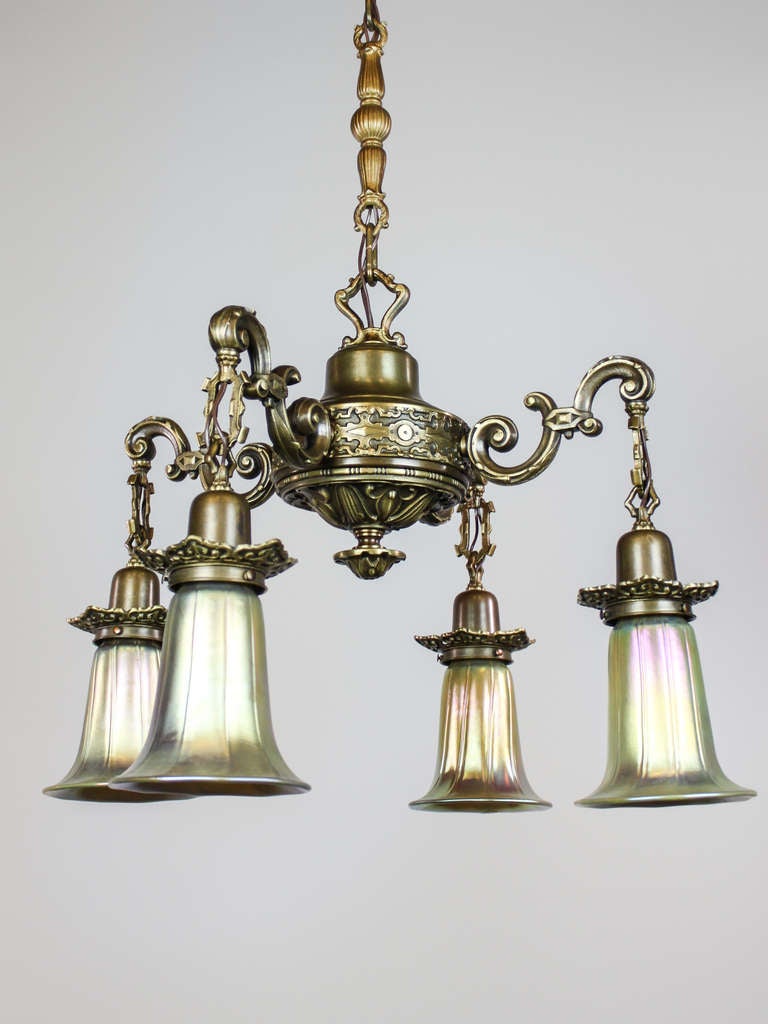 Artistic Light Fixtures artistic antique light fixture (4-light) at 1stdibs Artistic Light Fixtures artistic antique light fixture (4-light) at 1stdibs