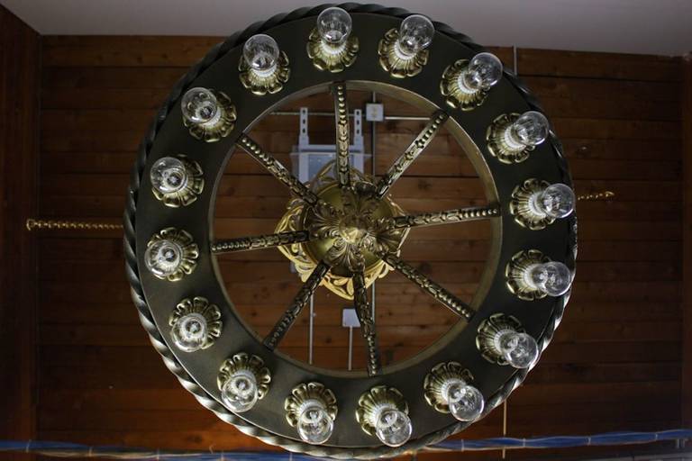 beaux arts chandelier