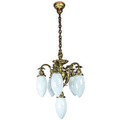 "Mitchell, Vance & Co." Exceptional Louis XV Light Fixture, SIx-Light