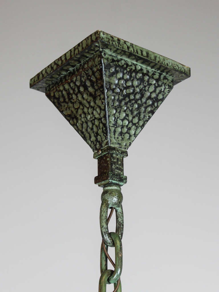 Arts & Crafts Monk Fixture by Bradley and Hubbard 5