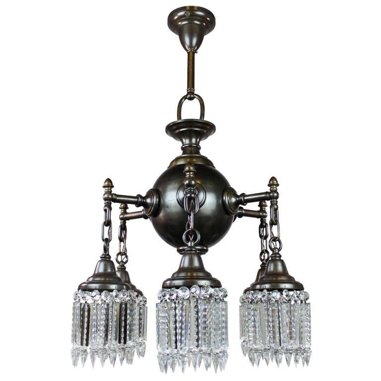 Colonial Ball Light Fixture Six For At 1stdibs Colonial Ball Light Fixture