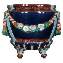 Joseph Holdcroft Majolica Jardiniere