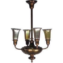 "Mitchell Vance & Co." Arts & Crafts Light Fixture