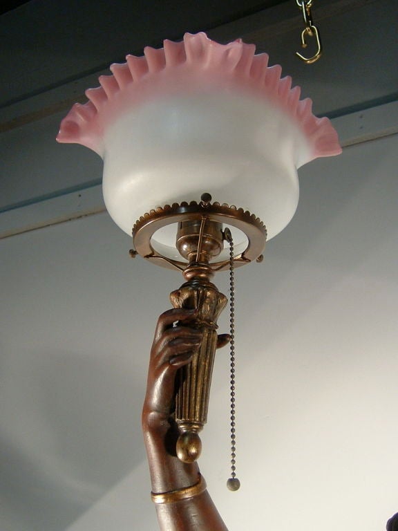 Newel Post Lamp by Mitchell Vance 5