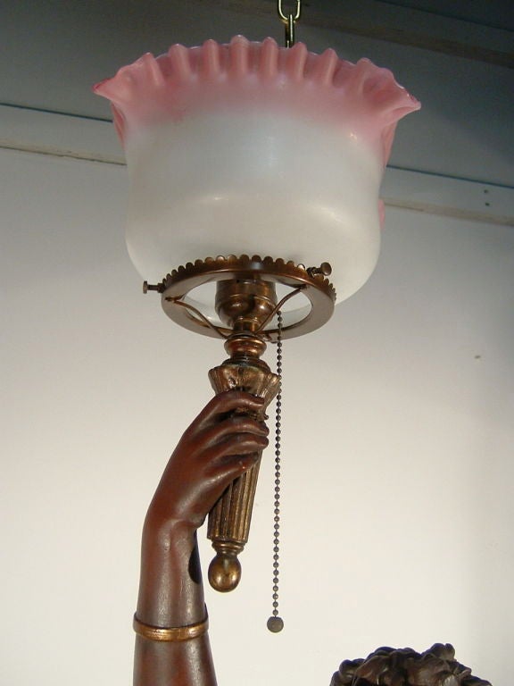 Newel Post Lamp by Mitchell Vance 4
