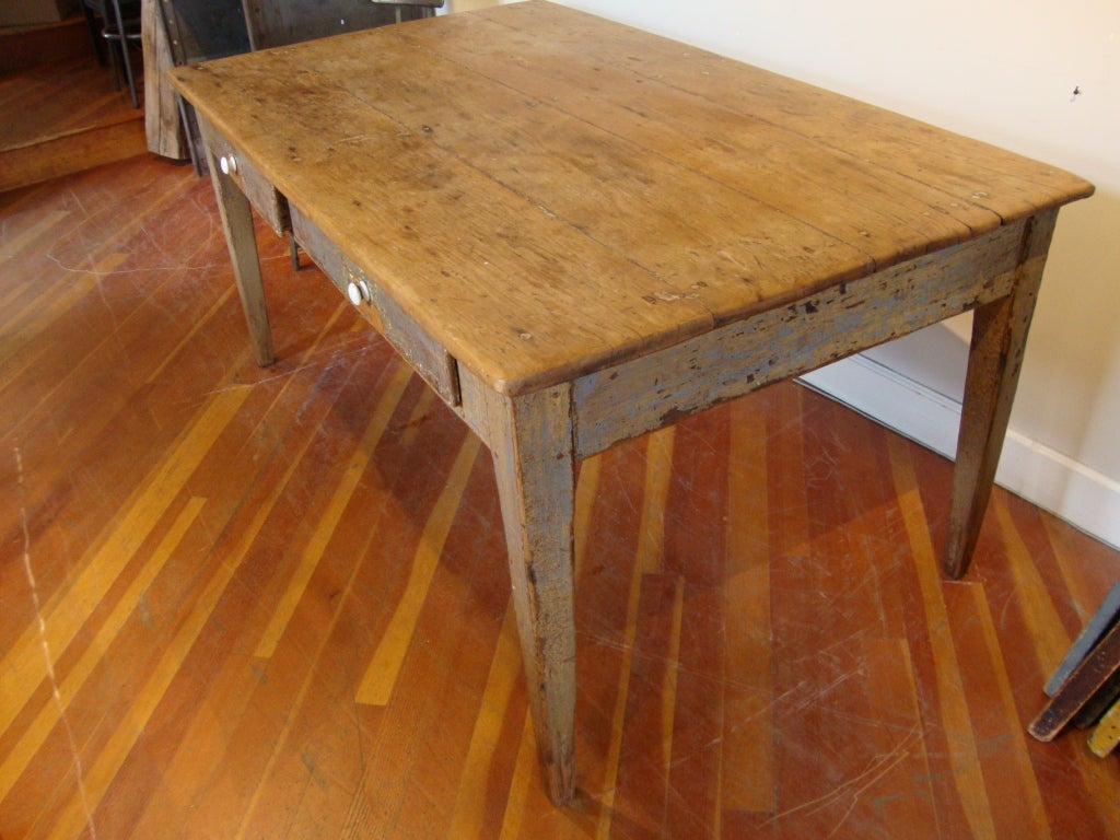 Quebec Harvest Farm Table at 1stDibs