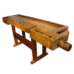 Antique Early Work Bench