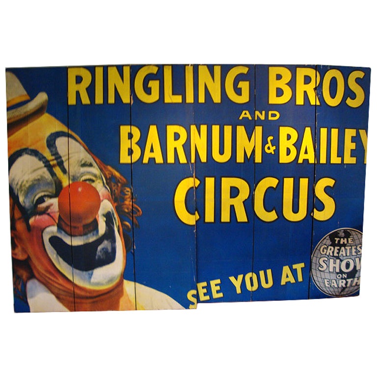 Portable Circus Sign
