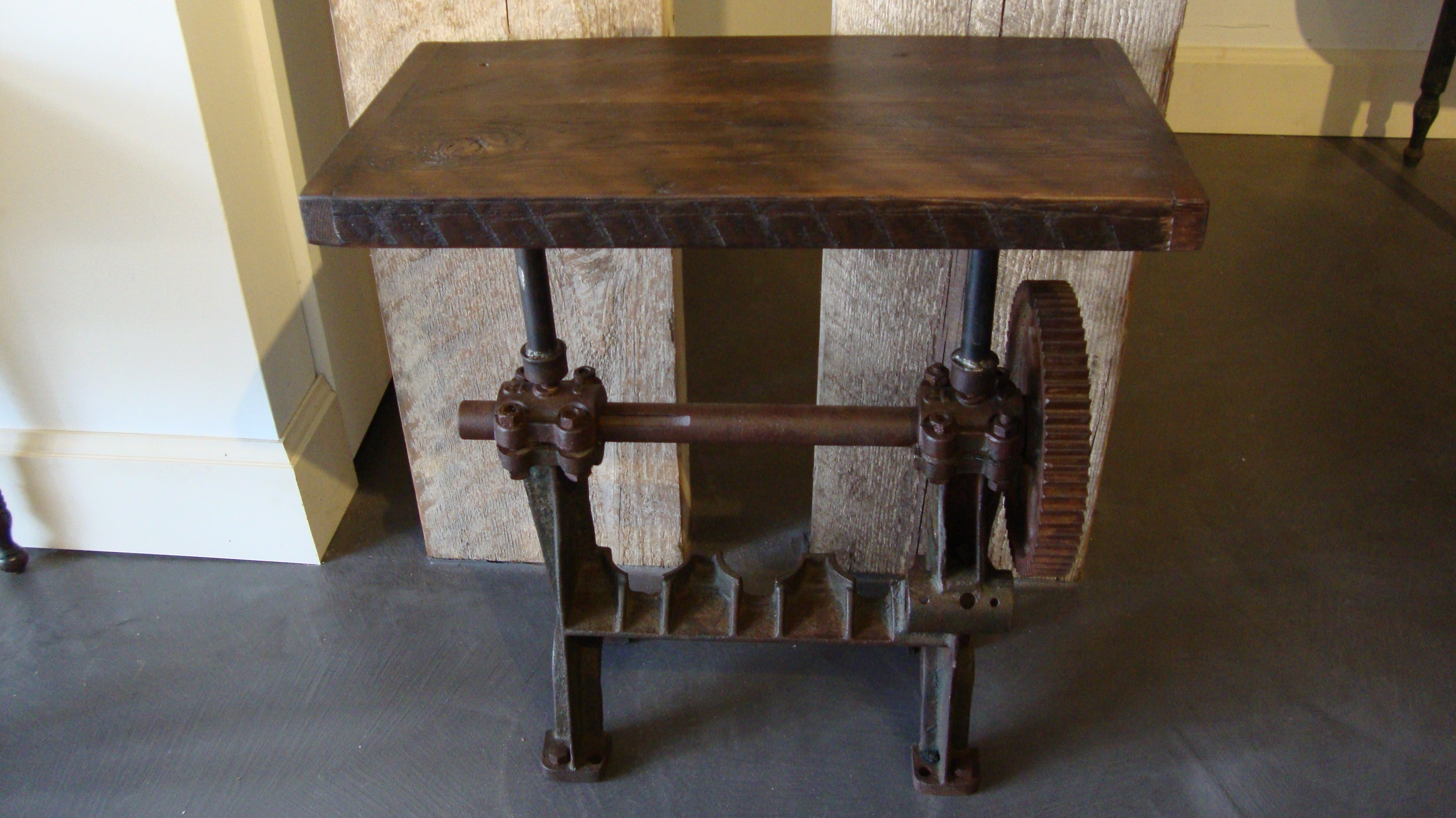 Industrial Side Table