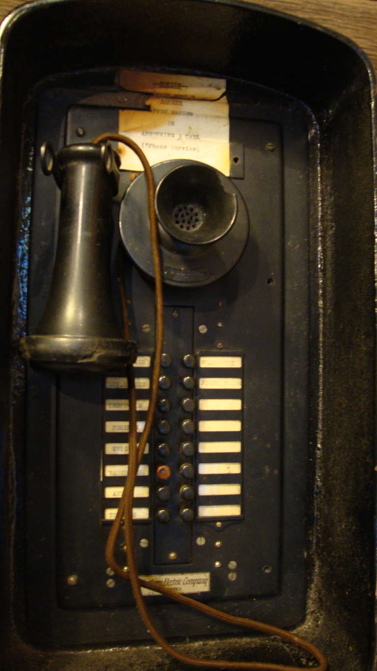 Iron Phone Box