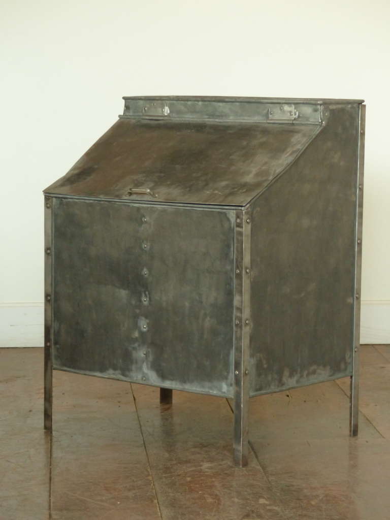 Steel Flour Bin
