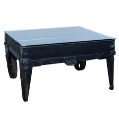 Antique Industrial Coffee Table