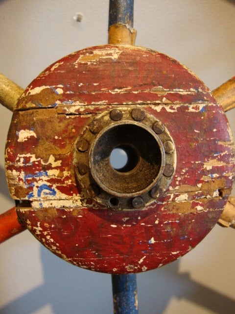 American Painted Game Wheel
