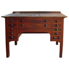 Antique Jewellers /goldsmith desk