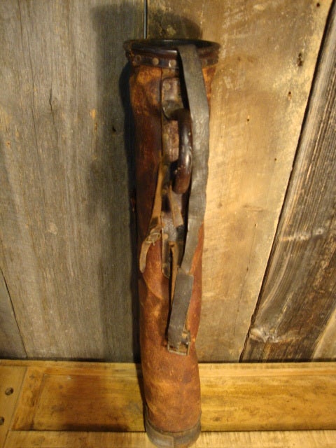 British Leather Golf Bag