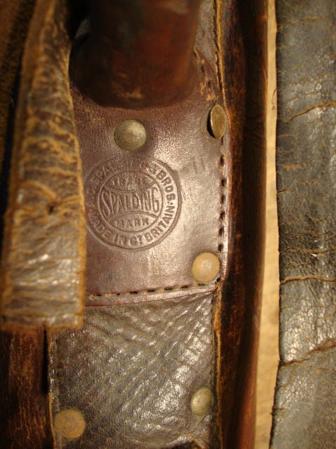 19th Century Leather Golf Bag