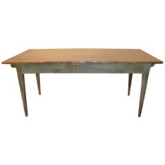 Antique Pine Harvest Table