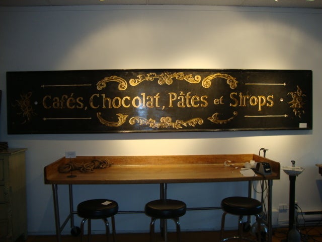 Bakery Sign at 1stdibs