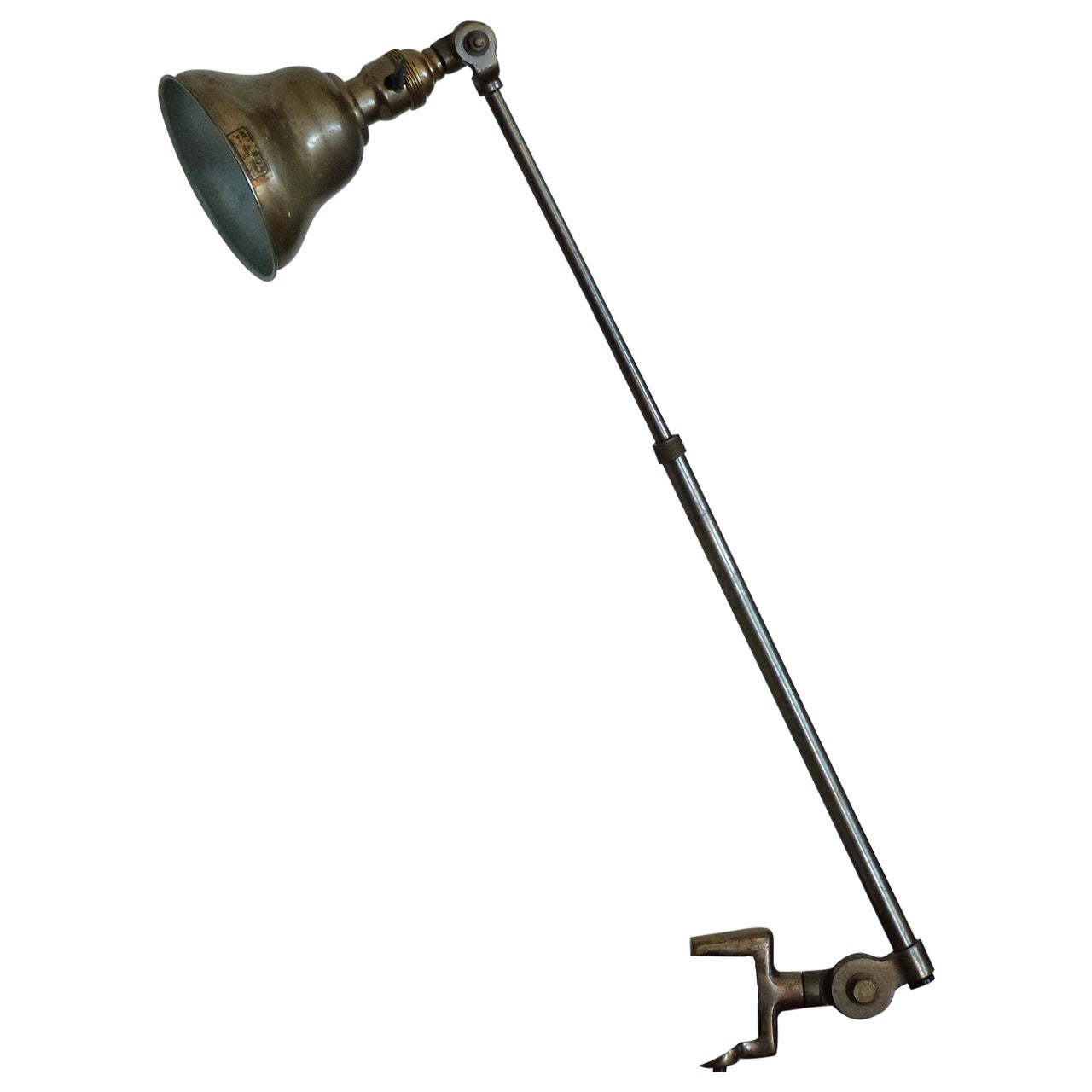 Vintage Brass Light at 1stDibs