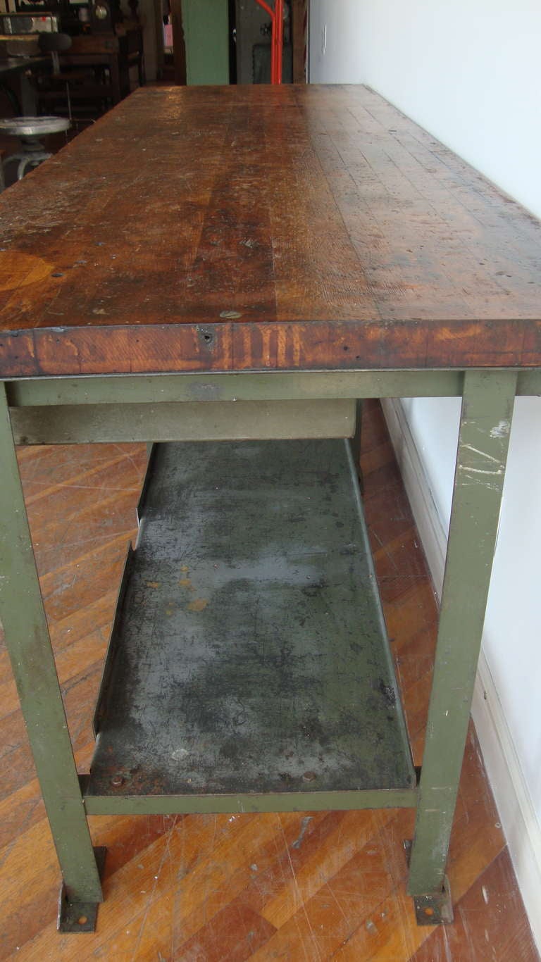 American Industrial Kitchen Island