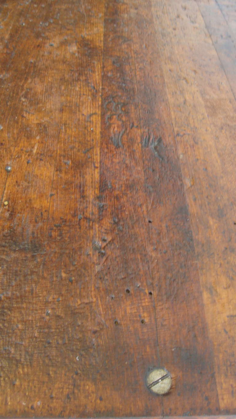 Industrial Kitchen Island In Distressed Condition In Surrey, BC