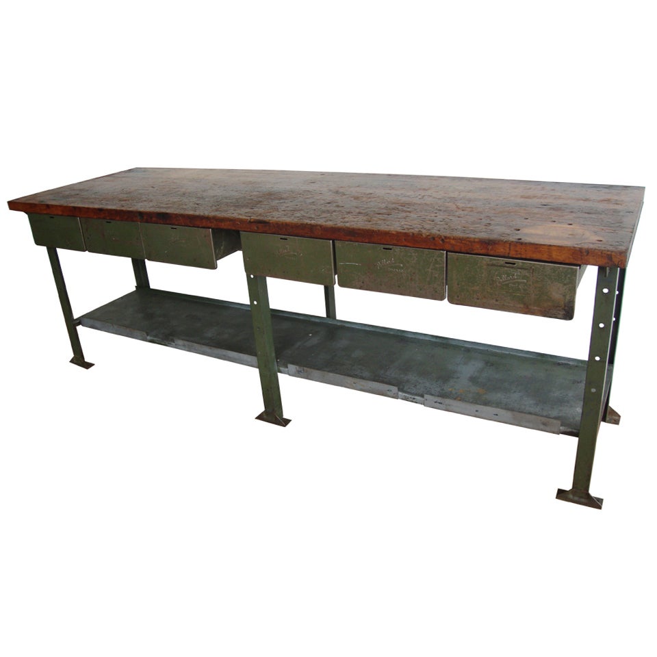 Industrial Kitchen Island