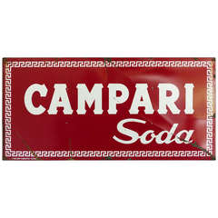 Vintage Campari Soda Sign