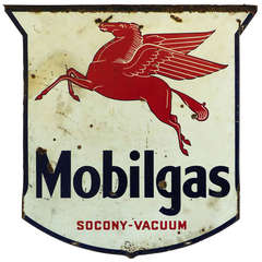 Mobilgas Trade Sign