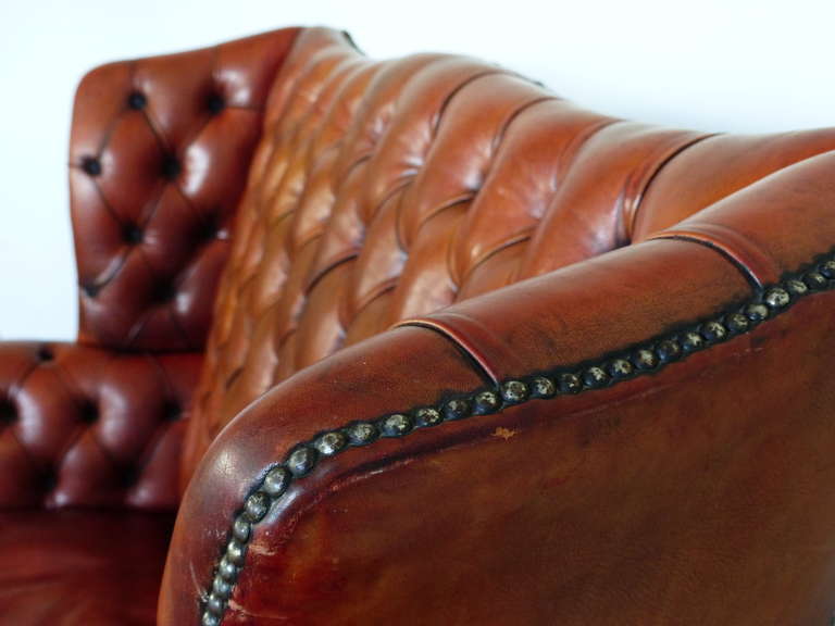 leather wingback sofa