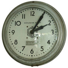 Couse Hind Explosion Proof Industrial Clock