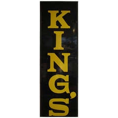 Vintage Large Advertising Sign